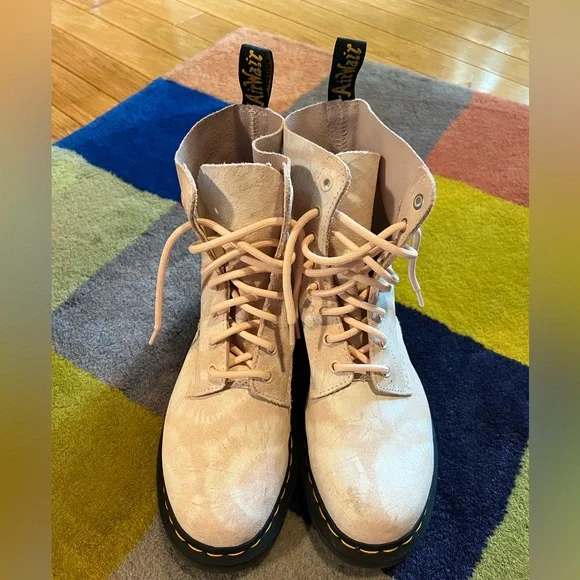 Martens 1460 Pascal Tie-Dye Suede Boot - Picture 2 of 10